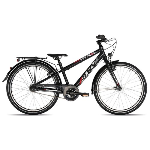 фото Подростковый горный (mtb) велосипед puky 4724 cyke 24-3 light black (требует финальной сборки)