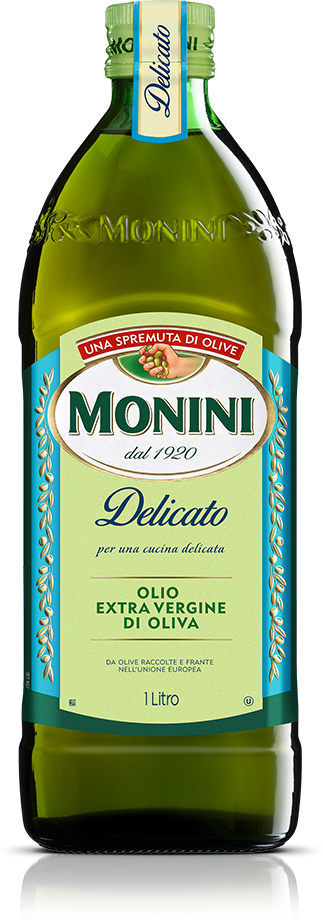 Масло оливковое Monini (Монини) Delicato Extra Virgin, 1 литр