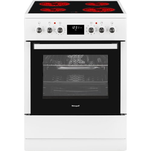 Электрическая плита Weissgauff WES E12V15 белый 4685000₽