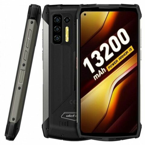 Смартфон ULEFONE ARMOR 13 (8+256 Gb) BLACK 6.8" IP68 / IP69K