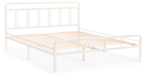 Полутораспальная кровать Woodville Рейк 140х200 Белый