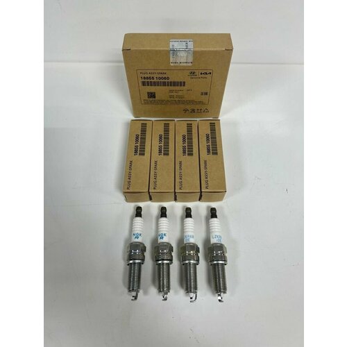 Свеча зажигания KIA-Hyundai Mobis для Solaris Rio 34 Арт 18855-10060 4шт 1800₽