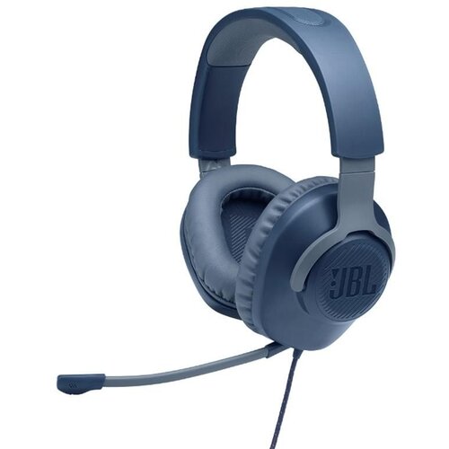 Проводные наушники JBL Quantum 100, blue наушники jbl quantum tws air черный jblqtwsairblk