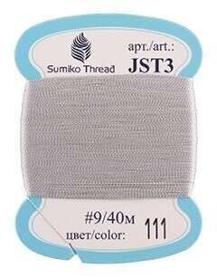 Нитки для вышивания SumikoThread 9, 100% шелк, 40 м (JST3)