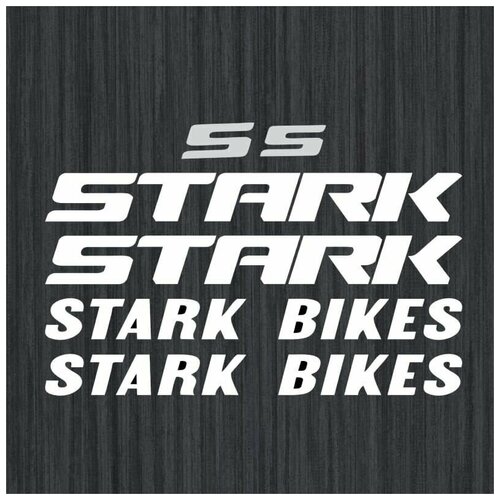 Комплект стикеров на раму велосипеда Stark Bikes комплект стикеров на вилку велосипеда rockshox sid brain