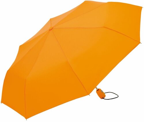 Зонт FARE, автомат, 3 сложения, купол 97 см, 8 спиц, для женщин, оранжевый