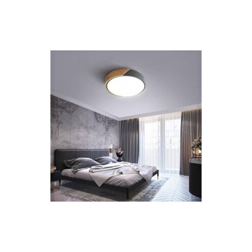 Умный потолочный светильник HuiZuo Smart Macaron Round Ceiling Light 24W Midnight Ash (IX185-A41HW)
