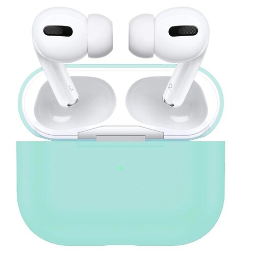 фото Чехол для apple airpods pro силиконовый innozone - бирюзовый (app-20c-m-14)