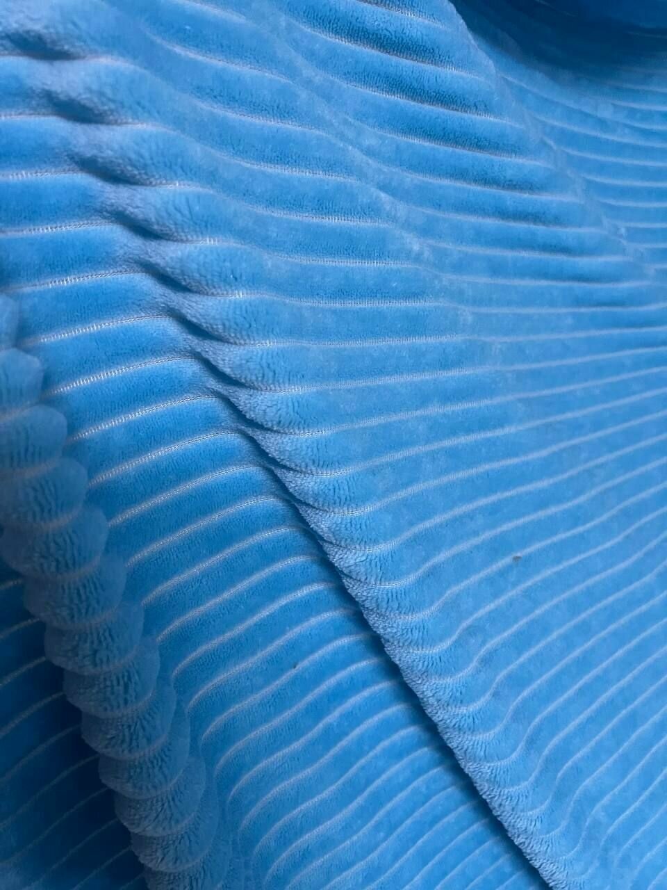 Плед Texrus, Велсофт 210х200 голубой/мягкий - фотография № 4