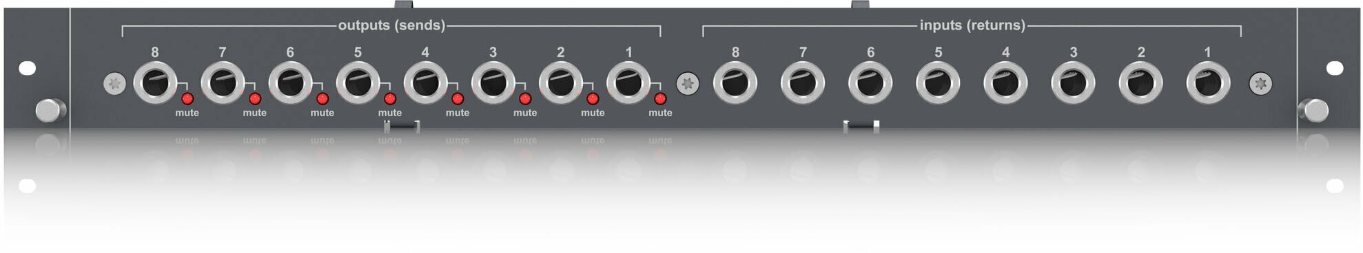 MIDAS DL443 карта 8 линейных входов и 8 выходов 1/4" TRS-Jack