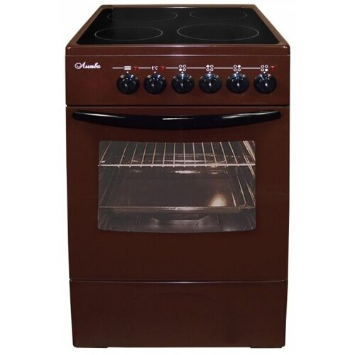 Плита Электрическая лысьва EF4002MK00 коричневый стеклокерамика без крышки 2315400₽