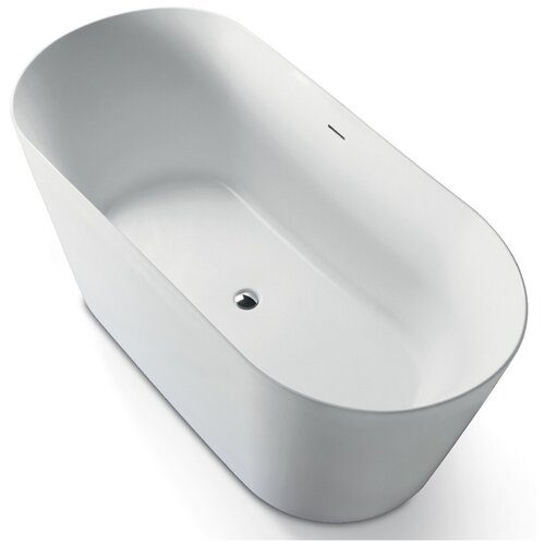 Ванна отдельностоящая TREESSE INKA V385BO акриловая ванна belbagno bb402 1700 790 170x80 см отдельностоящая со сливом переливом