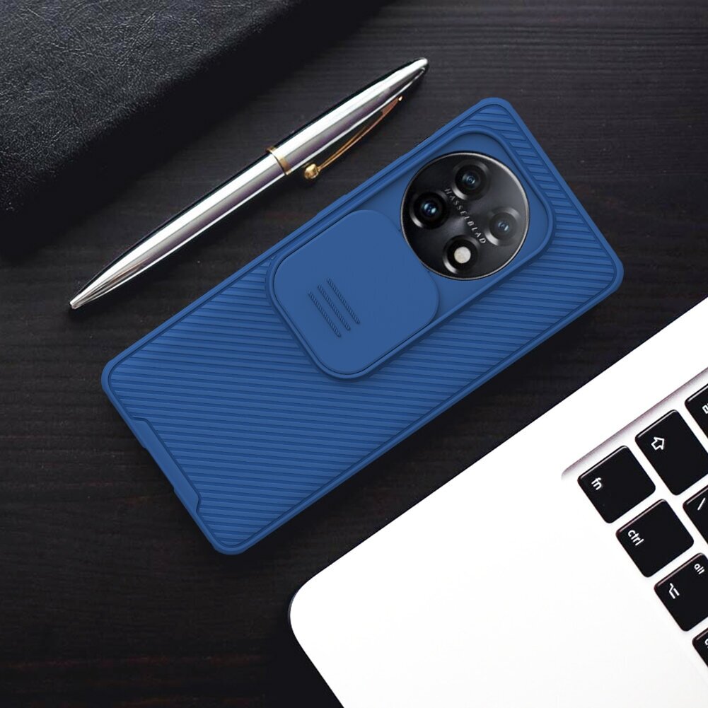 Чехол-накладка Nillkin CamShield Pro Case для OnePlus 11, цвет синий