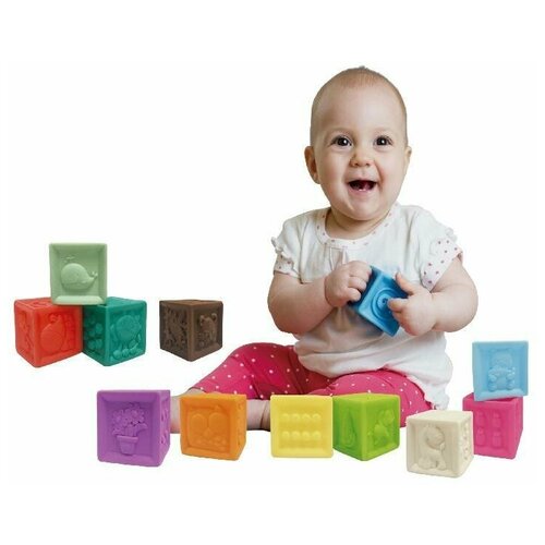 Набор кубиков Haunger Развивайка HE0255 набор кубиков haunger цифры