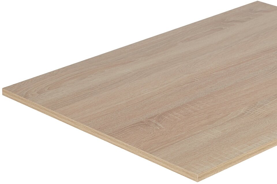 Щит мебельный ЛДСП 800х600х16 мм дуб светлый