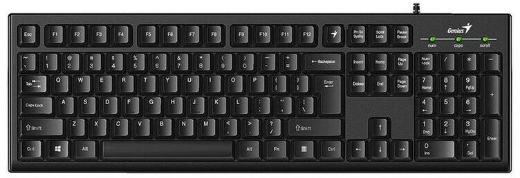 Клавиатура Genius Smart KB-100, USB, черный