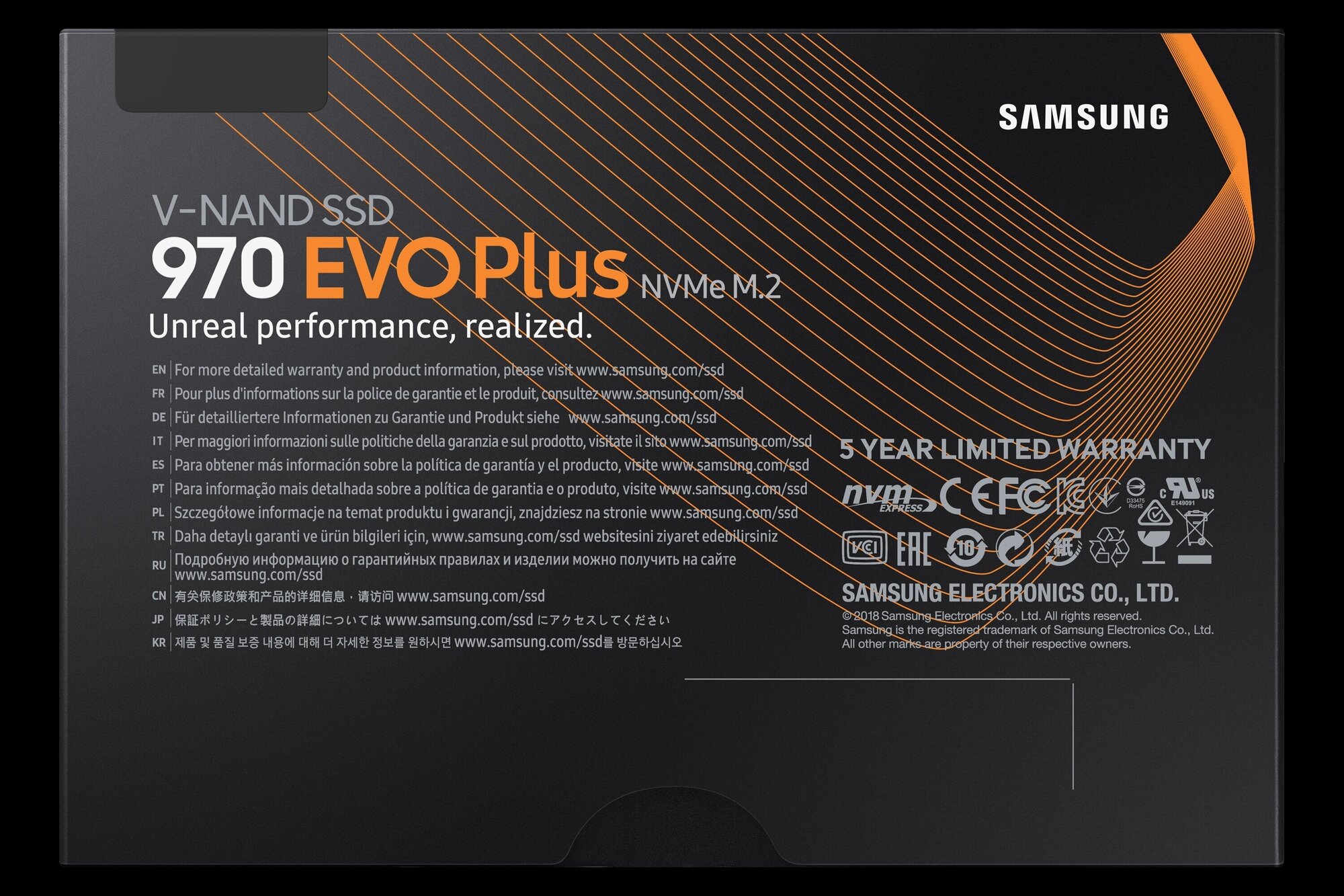 SSD накопитель SAMSUNG 970 EVO Plus 2Тб, M.2 2280, PCI-E x4, NVMe - фото №16