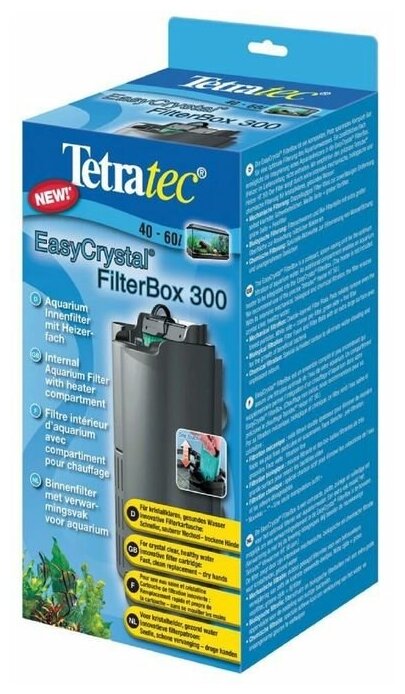 Фильтр для аквариума Tetra Easy Crystal Filter 300, 300 л/ч ( 40-60л) - фото №3