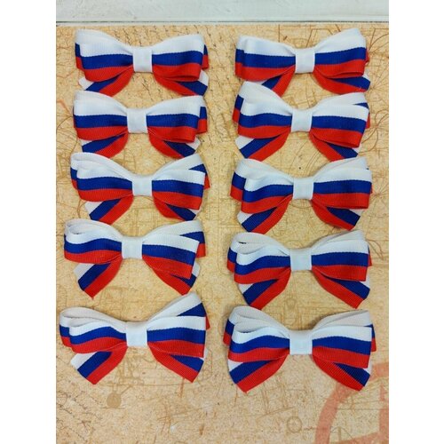 фото Брошь триколор, флаг россии, на булавке, myfunnybant, 10 шт. нет бренда