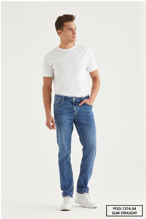 Джинсы Pantamo Jeans, размер 34/34, голубой