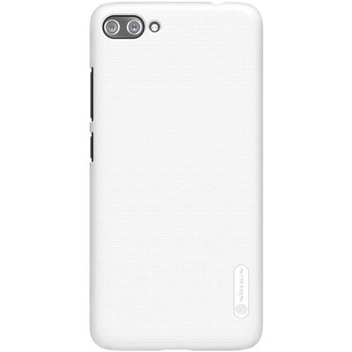 Накладка пластиковая Nillkin Frosted Shield для Asus Zenfone 4 Max ZC554KL белая