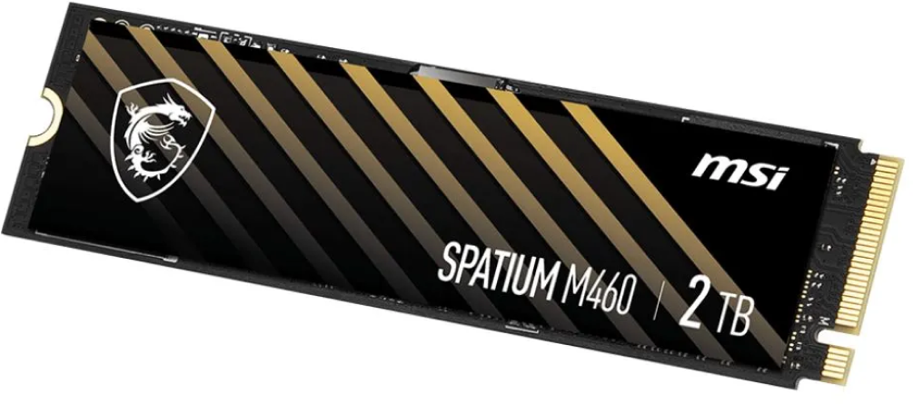 Твердотельный накопитель MSI 2 ТБ M2 Spatium M460 PCIe 40 NVMe M2 2TB