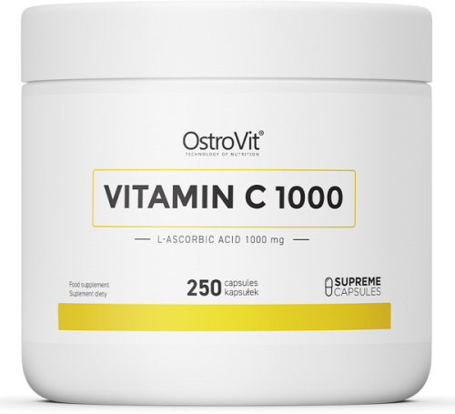 Витамин С OstroVit Vitamin C 1000 mg - 250 капсул