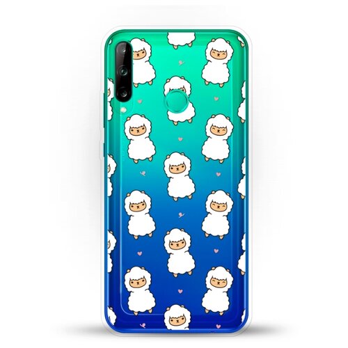 фото Силиконовый чехол узор из лам на huawei p40 lite e andy & paul