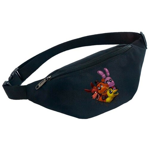 фото Сумка поясная noname, черный