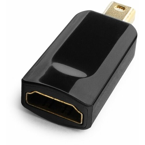 Переходник/адаптер Cablexpert miniDisplayPort - HDMI (A-mDPM-HDMIF-01), 0.16 м, черный переходник minidisplayport