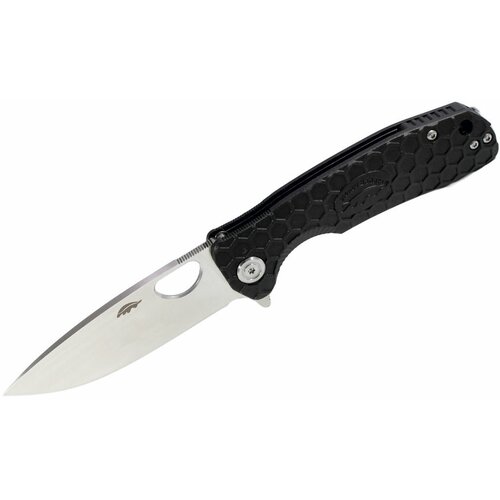 нож honey badger flipper d2 m hb1016 с чёрной рукоятью Нож Honey Badger Flipper D2 S (HB1026) с чёрной рукоятью