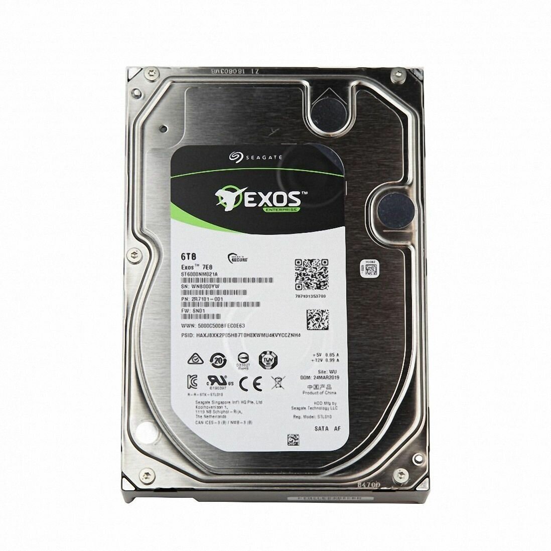 Жесткий диск 3.5 6 Tb 7200 rpmrpm 256 MbMb cache Seagate ST6000NM021A SATA III 6 Gb/s