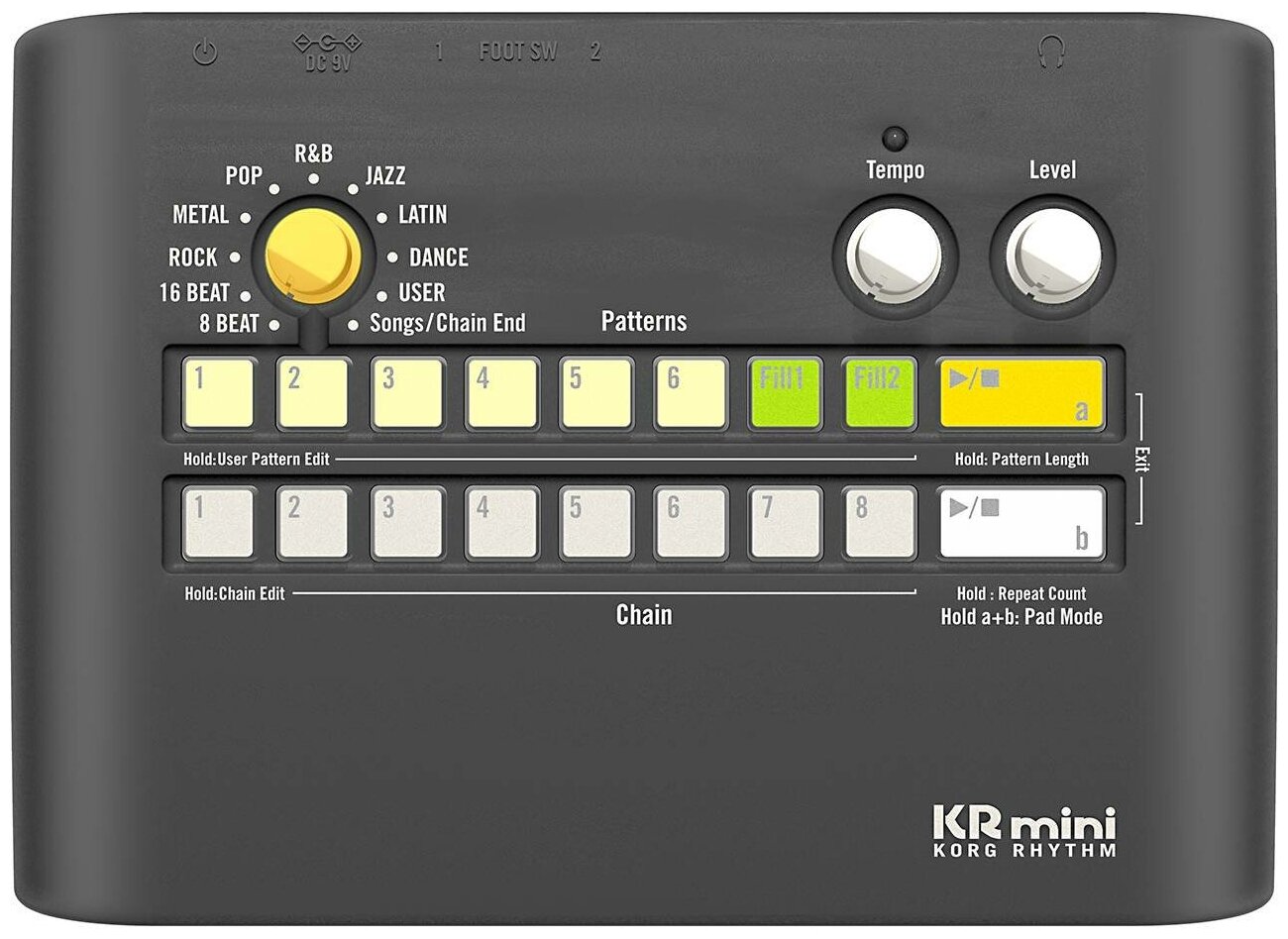 Грувбокс KORG KR-MINI