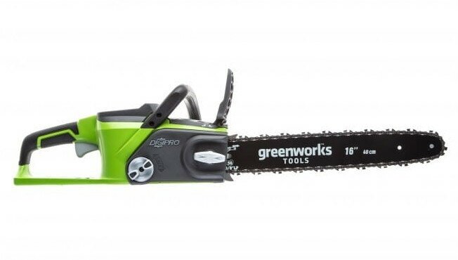 Аккумуляторная пила Greenworks GD40CS18K4 234 лс 40 В/4 А·ч