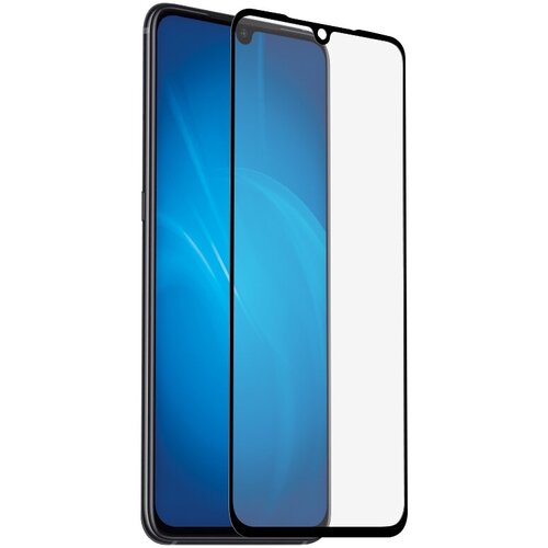 DF Закаленное стекло с цветной рамкой (fullscreen+fullglue) для Xiaomi Mi 9 SE (black) закаленное стекло с цветной рамкой fullscreen для huawei mate 10 lite df