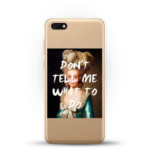 фото Силиконовый чехол не указывай на huawei y5 lite (2018) andy & paul