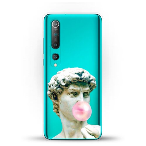 фото Силиконовый чехол давид на xiaomi mi 10 pro andy & paul