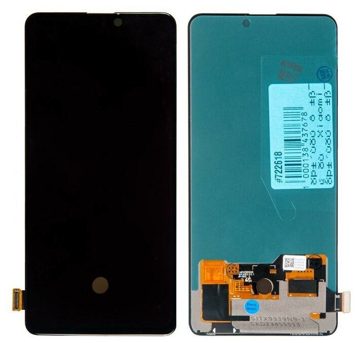 Дисплей в сборе с тачскрином для Xiaomi Mi 9t, Mi 9t Pro, черный