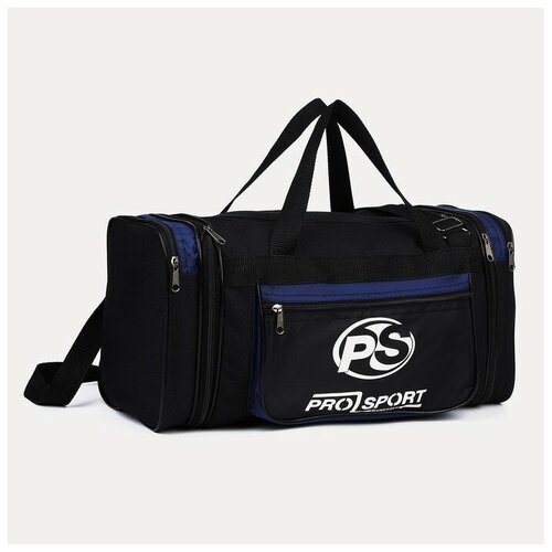 Сумка спортивная Sarabella, 40х24х42 см, синий, черный сумка спортивная sarabella 435761342 см черный синий