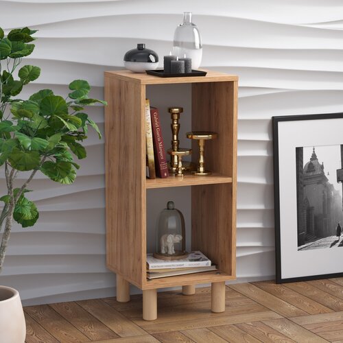 Стеллаж для книг и игрушек Меббери Норд 2 Ячейки, ЛДСП, 35 х 82 х 35,5 см