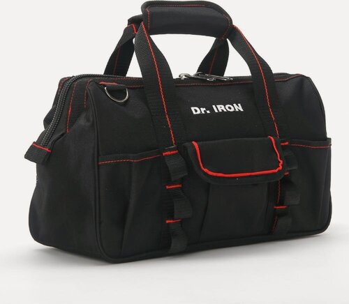 Изображение товара Сумка для инструмента Dr. IRON 360x150x230 мм, с ремнем DR1004
