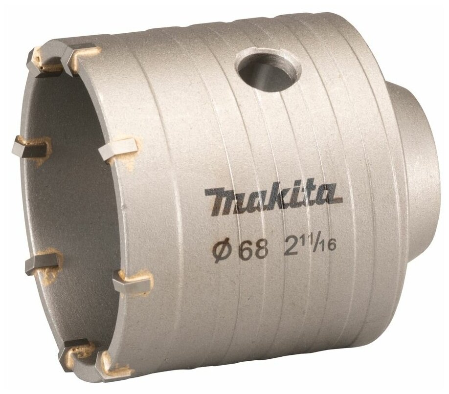 Твердосплавная коронка Makita SDS-PLUS 68х72 мм, M22 , - фото №1