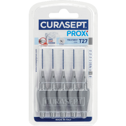 Curasept Proxi T27 Iso Grey межзубной ершик 1 шт curasept proxi t10 fuchsia межзубной ершик 1 шт