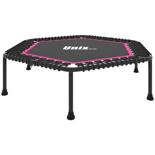 Батут UNIX Line FITNESS Lite Pink (130 cm)