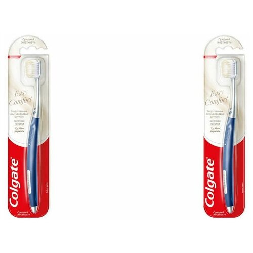 Зубная щетка Colgate Easy Comfort средней жесткости (2 шт)