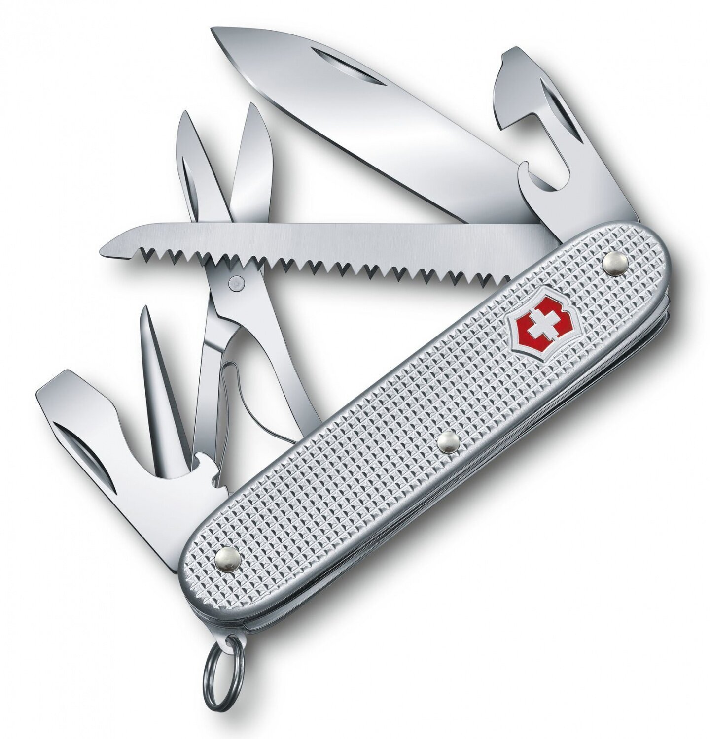 Нож перочинный Victorinox Farmer X Alox (0.8271.26) 93мм серебристый