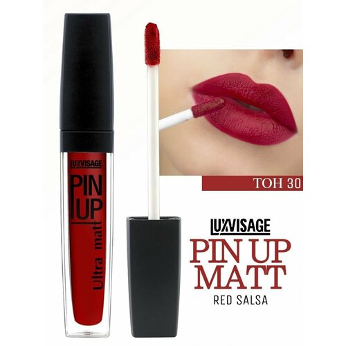 LUXVISAGE Жидкая матовая помада PIN UP Ultra Matt - 30