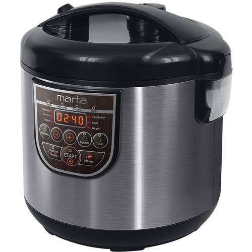 MARTA MT-4324 CK2 GREBLON CERAMIC черный жемчуг Мультиварка 512100₽
