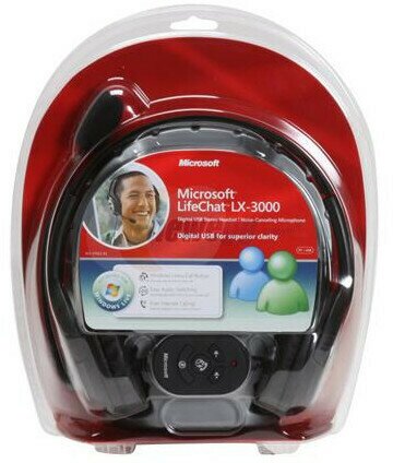 Компьютерная гарнитура Microsoft LifeChat LX-3000