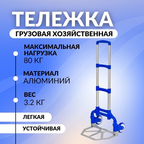 Сумка-тележка тележка для багажа Koleso, синий